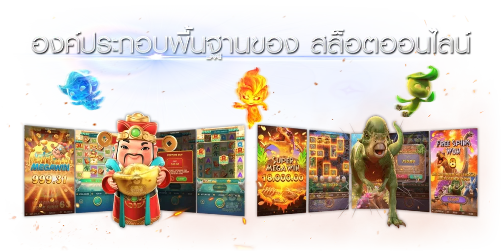 องค์ประกอบพื้นฐานของสล็อตออนไลน์